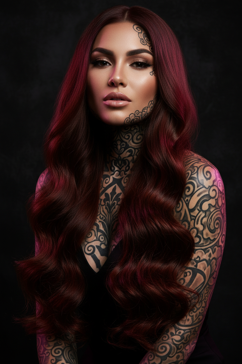 Divinity Hair Co. founder and extensions